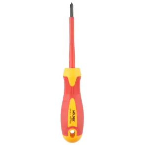 Отвертка Molder крестовая диэлектрическая VDE 1000В, PH1x80mm №2