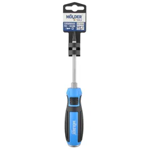 Викрутка Molder хрестова, ударна з шестигранною опорою PH2x100mm №1