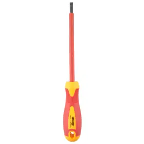Отвертка Molder шлицевая диэлектрическая VDE 1000В, SL5.5x125mm №2