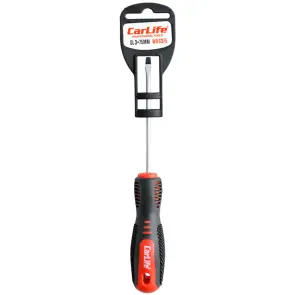 Викрутка Carlife шліцева SL3x75mm, Cr-V 6150 №1
