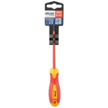Викрутка Molder шліцева діелектрична VDE 1000В, SL3x100mm