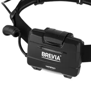 Ліхтар налобний Brevia 470Lm, 3xAA, IP64, заднє світло №6