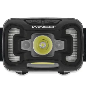 Ліхтар налобний Winso 300Lm, 5W CREE XTE+COB, 1800mAh, з сенсором білий/червоний №2