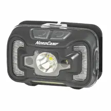 Фонарь налобный Nord Camp 330Lm, 5W CREE XTE+COB, 1800mAh, с сенсором белый/красный
