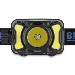 Ліхтар налобний Brevia 600Lm, 3W CREE XPG+COB, 1200mAh/3xAAA, білий/червоний №2