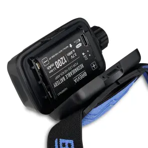 Ліхтар налобний Brevia 600Lm, 3W CREE XPG+COB, 1200mAh/3xAAA, білий/червоний №5