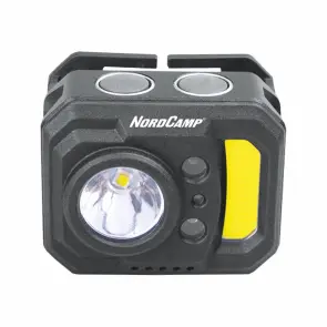 Фонарь налобный Nord Camp 140+130Lm, 3W XPE+3W COB, 850mAh, с сенсором белый/красный №2