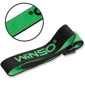 Фонарь налобный Winso 150Lm, 3W LED, 1200mAh с сенсором белый/красный №5