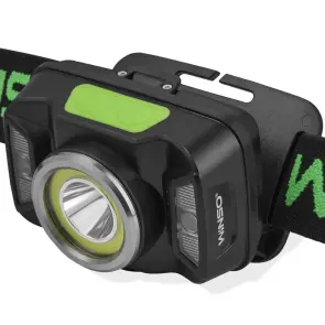 Фонарь налобный Winso 330Lm, 5W CREE XTE+COB, 1800mAh, с сенсором белый/красный №4