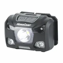 Фонарь налобный Nord Camp 250Lm, 5W XPG, 1200mAh/3xAAA, с сенсором белый/красный