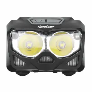 Фонарь налобный Nord Camp 500Lm, 2x5W CREE XTG, 1200mAh/3xAAA, с сенсором белый/красный №2