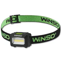 Ліхтар налобний Winso 100Lm, 3W COB, 3xAAA, білий/червоний