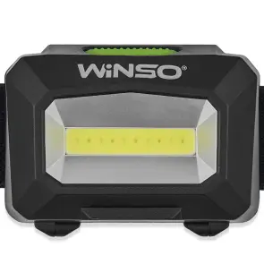 Ліхтар налобний Winso 100Lm, 3W COB, 3xAAA, білий/червоний №2