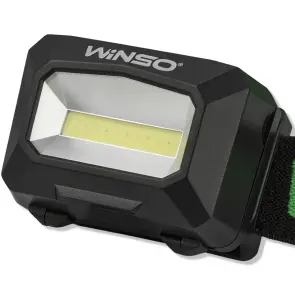 Ліхтар налобний Winso 100Lm, 3W COB, 3xAAA, білий/червоний №3
