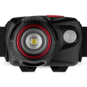 Ліхтар налобний Brevia 520Lm, Focus Control, 800mAh, 3xAAA, білий/червоний №2