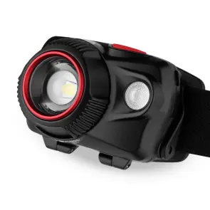 Ліхтар налобний Brevia 520Lm, Focus Control, 800mAh, 3xAAA, білий/червоний №3