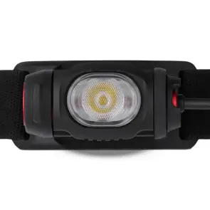 Ліхтар налобний Brevia 500Lm, 2600mAh micro-USB, IP64, заднє світло №2