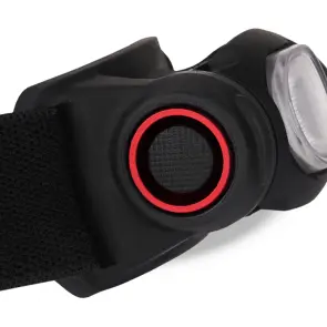 Ліхтар налобний Brevia 500Lm, 2600mAh micro-USB, IP64, заднє світло №4