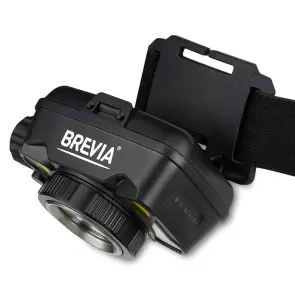 Ліхтар налобний Brevia 600Lm, 3W CREE XPG+COB, 1200mAh/3xAAA, Zoom, з сенсором білий/червоний №4