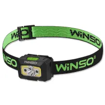 Ліхтар налобний Winso 240Lm, 3W XPE+ COB, 1200mAh, з сенсором білий/червоний