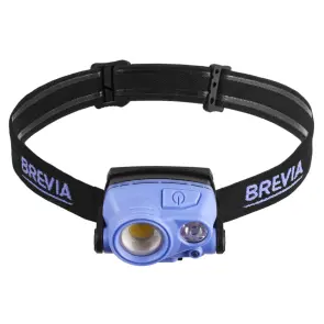 Ліхтар налобний Brevia 400Lm+200Lm, 3W+3W COB, 1200mAh №1