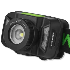 Ліхтар налобний Winso 260Lm, 5W CREE XTE, 1800mAh, Zoom, з сенсором білий/червоний №3