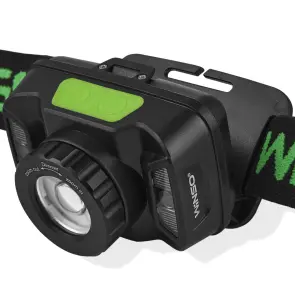 Ліхтар налобний Winso 260Lm, 5W CREE XTE, 1800mAh, Zoom, з сенсором білий/червоний №4