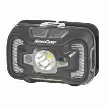 Фонарь налобный Nord Camp 260Lm, 5W CREE XTE+COB, 3xAAA, с сенсором белый/красный