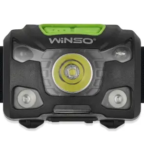 Фонарь налобный Winso Pro 250Lm, 5W XPG, 3xAAA/1200mAh в комплекте, с сенсором белый/красный №2