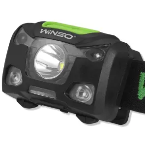 Фонарь налобный Winso Pro 250Lm, 5W XPG, 3xAAA/1200mAh в комплекте, с сенсором белый/красный №3