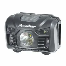 Фонарь налобный Nord Camp 100Lm, 3W LED, 3xAAA, с сенсором белый/красный