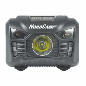 Фонарь налобный Nord Camp 100Lm, 3W LED, 3xAAA, с сенсором белый/красный №2