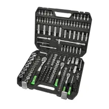 Професійний набір інструментів в кейсі Winso Pro 1/2", 1/4", 3/8" 72T, CR-V, 171од.