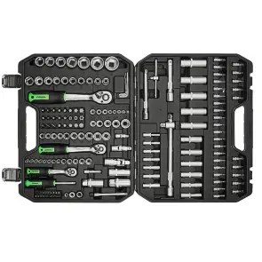 Професійний набір інструментів в кейсі Winso Pro 1/2", 1/4", 3/8" 72T, CR-V, 171од. №3