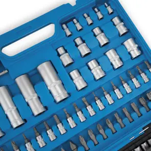 Професійний набір інструментів в кейсі Molder 1/2", 1/4" 72 T, CR-V, 108од. №7