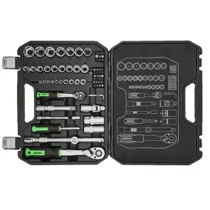 Профессиональный набор инструментов в кейсе Winso Pro 1/2", 1/4" 72 T, CR-V, 73 ед. №3