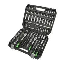 Профессиональный набор инструментов в кейсе Winso Pro 1/2", 1/4", 3/8" 72T, CR-V, 150ед.