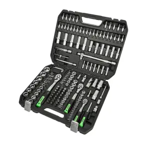 Профессиональный набор инструментов в кейсе Winso Pro 1/2", 1/4", 3/8" 72T, CR-V, 150ед. №1