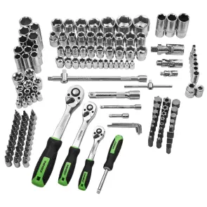 Профессиональный набор инструментов в кейсе Winso Pro 1/2", 1/4", 3/8" 72T, CR-V, 150ед. №7