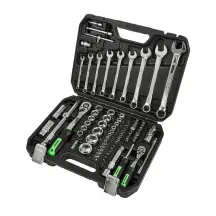 Професійний набір інструментів в кейсі Winso Pro 1/2", 1/4" 72 T, CR-V, 82од.
