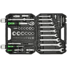 Професійний набір інструментів в кейсі Winso Pro 1/2", 1/4" 72 T, CR-V, 82од. №3