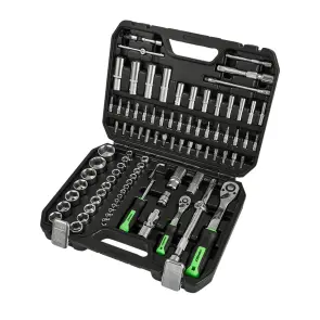 Професійний набір інструментів в кейсі Winso Pro 1/2", 1/4" 72 T, CR-V, 94од. №1