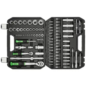 Професійний набір інструментів в кейсі Winso Pro 1/2", 1/4" 72 T, CR-V, 94од. №3