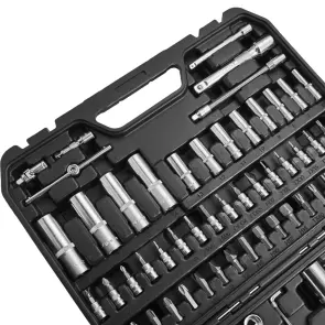 Професійний набір інструментів в кейсі Winso Pro 1/2", 1/4" 72 T, CR-V, 94од. №6