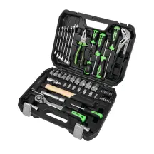 Професійний набір інструментів в кейсі Winso Pro 1/2", 1/4" 72Т, CR-V, 56од.