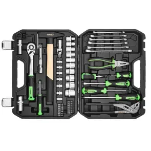 Професійний набір інструментів в кейсі Winso Pro 1/2", 1/4" 72Т, CR-V, 56од. №2