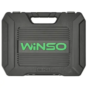 Професійний набір інструментів в кейсі Winso Pro 1/2", 1/4" 72Т, CR-V, 56од. №3