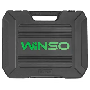Професійний набір інструментів в кейсі Winso Pro 1/2", 1/4", 3/8" 72T, CR-V, 147од. №4