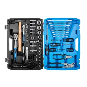 Професійний набір інструментів в кейсі Molder 1/2", 1/4" 72 T, CR-V, 72од. MT61072 №3