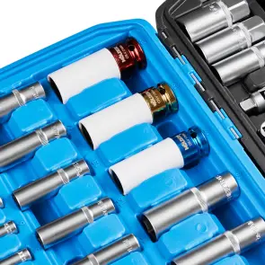 Профессиональный набор инструментов в кейсе Molder 1/2", 1/4", 3/8" 72Т, CR-V, 176ед. №2